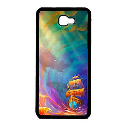 Ốp Lưng in cho Samsung J5 Prime Mẫu Thuyền Đáy Biển - Hàng Chính Hãng