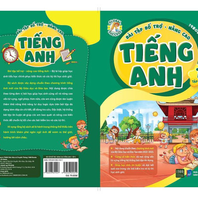 Bài Tập Bổ Trợ Nâng Cao Tiếng Anh Lớp 1 Tập 2 - Bản Quyền