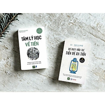 Sách - Tâm Lý Học Về Tiền + Tư Duy Đầu Tư Tiền Đẻ Ra Tiền - 1980 Books