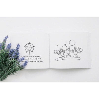 Sách - Tô Màu Cuộc Sống Muôn Màu Cùng Bu + Tô Tuổi Thơ Vẽ Vụ Cười   - Combo 2 Cuốn - Việt Thư