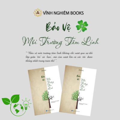 Sách - Bảo vệ môi trường tâm linh - Hòa thượng Thánh Nghiêm - Vĩnh nghiêm Books