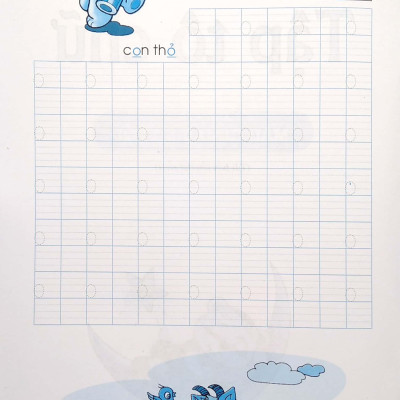 Tập Tô Chữ (Mẫu Giáo 5-6 Tuổi)