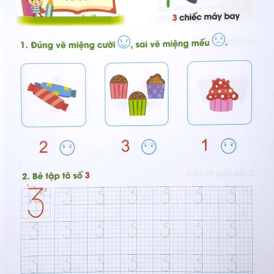Bé Tự Tin Vào Lớp 1 - Cùng Bé Học Toán (Dành Cho Bé Từ 5 - 6 Tuổi) - Tập 2