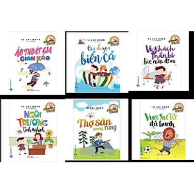 Combo 6 Cuốn Chú Hổ Ma Thuật - Tạ Lạc Quân - Vanlangbooks