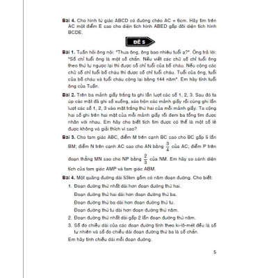 Sách - 39 Bộ Đề Bồi Dưỡng Học Sinh Giỏi Toán Lớp 5 - Dùng Chung Cho Các Bộ SGK Hiện Hành - Phạm Đình Thực - Hồng Ân