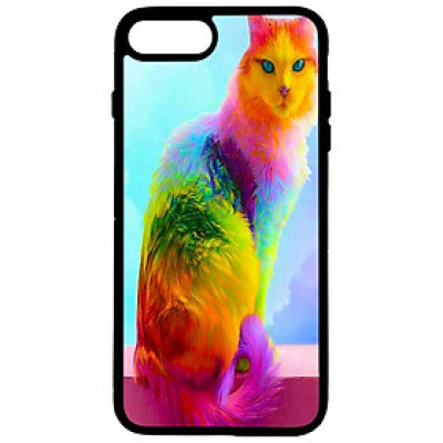 Ốp lưng cho iPhone 8 Plus mẫu  MÈO 3 - Hàng chính hãng