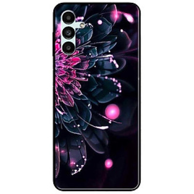 Ốp lưng dành cho Samsung A13 5G - A04s - A32 5G - A04 - A22 5G mẫu Mẫu Đơn Hồng Đen