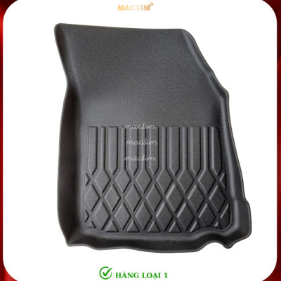 Thảm lót sàn xe ô tô Mitsubishi XFORCE sd Nhãn hiệu Macsim chất liệu nhựa TPE cao cấp màu đen