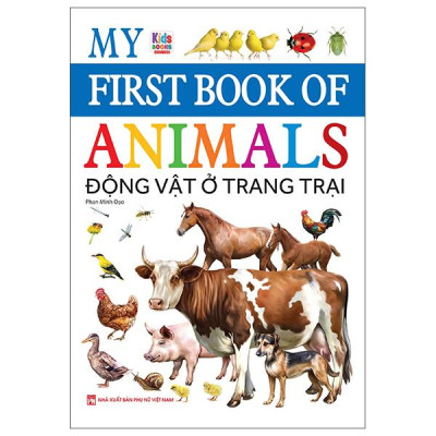 Sách - My First Book Of Animals - Động Vật Ở Trang Trại