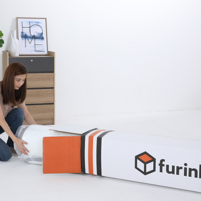 Nệm Mút 5 ft ORION Màu Trắng Index Living Mall