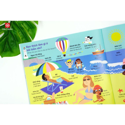 Sách - Thế Giới Từ Vựng Cho Bé - A World Of Words - 250 Từ Vựng Song Ngữ Quen Thuộc Cho Bé 3 - 9 Tuổi - Đinh Tị Books