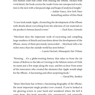 The One Device: The Secret History Of The Iphone