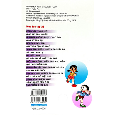 Doraemon - Chú Mèo Máy Đến Từ Tương Lai Tập 36 [Tái Bản 2023]