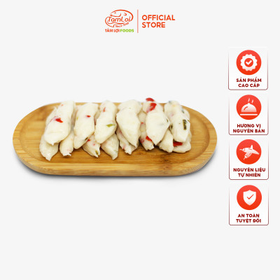 Combo Bò viên 500 gram + Chả cá con hành ớt 500 gram Tâm Lợi, loại cao cấp - Giao nhanh trong 3H