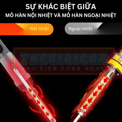 ROGTZ Mỏ Hàn Có Màn Hình LCD Hiển Thị 909DR 80W - Hàng Nhập Khẩu