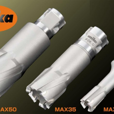 MŨI KHOAN TỪ T.C.T HOLE SLAW META CORE MAX  KHOAN SÂU 75MM ( TỪ D35.5MM - D44MM) UNIKA (MX75N-35.5 - MX75N-44) - HÀNG CHÍNH HÃNG