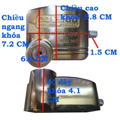 Ổ khóa chống cắt khoen cửa Padlock - Ổ khóa chống cắt toàn diện Good D5-70 - Hàng chính hãng