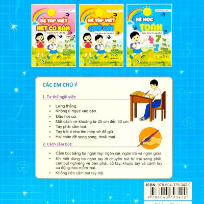 Bé Học Toán - Giúp Bé Tự Tin Vào Lớp 1 (Tái Bản 2022)