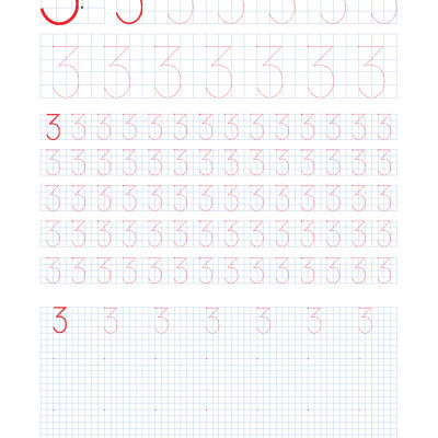 Vở Tập Tô Chữ Số (Dành Cho Bé Từ 5 - 6 Tuổi) (Tái Bản)