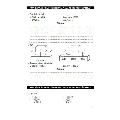 Vở Bài Tập Nâng Cao Toán 4 - Tập 1 (Bám Sát Sgk Kết Nối Tri Thức)-MK