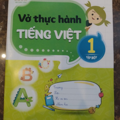 Sách - Vở Thực hành Tiếng Việt 1 tập 1 (Kết nối tri thức với cuộc sống)