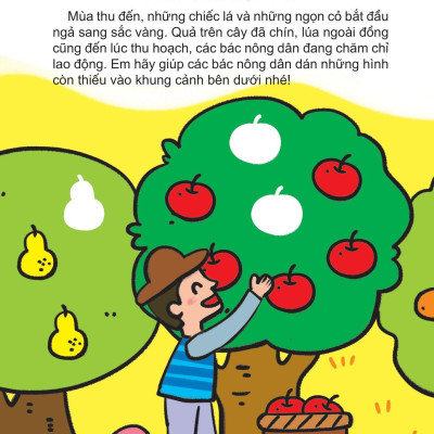 Hình Dán Thú Vị - Rèn Trí Thông Minh - Khả Năng Quan Sát