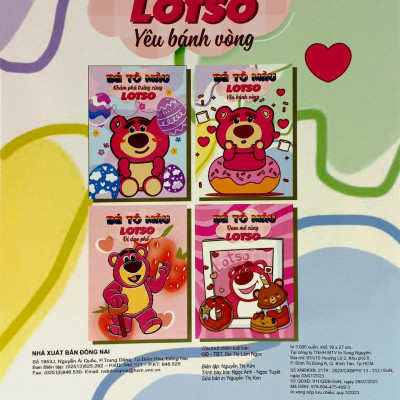 Bé Tô Màu - Lotso Yêu Bánh Vòng
