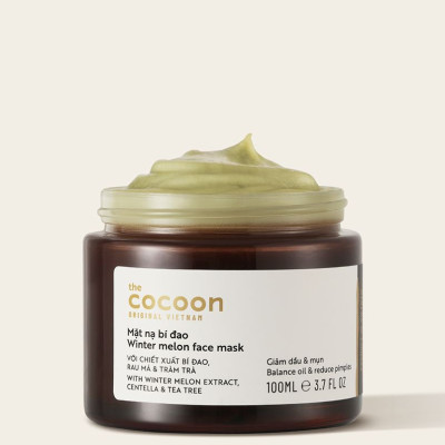 Mặt nạ bí đao the Cocoon100ml dùng cho da dầu mụn thuần chay