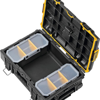 HỘP DỤNG CỤ (NHỰA) TOUGHSYSTEM2 (554X371X165 MM) 50KG DEWALT DWST83293-1 - HÀNG CHÍNH HÃNG