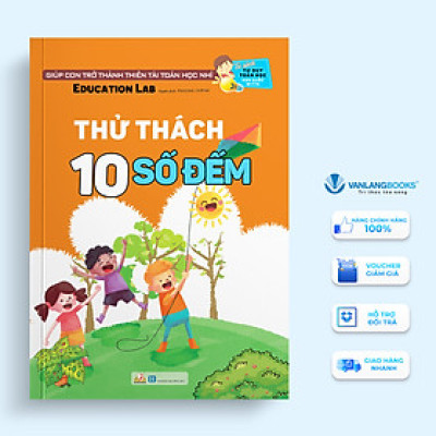 Tủ Sách Tư Duy Toán Học Hàn Quốc - Thử Thách 10 Số Đếm (2019) - Vanlangbooks
