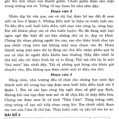 135 Bài Và Đoạn Văn Hay Lớp 3 - Tái Bản