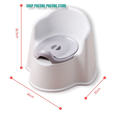 Ghế Bô Cho Bé Đi Vệ Sinh Có Tựa Lưng,Chân Đế Chống Trượt,Có Ngăn Chứa Dễ Tháo Lắp Cọ Rửa ( Chống Gù Lưng / Tốt Cho Sức Khỏe ) MSP5640VN