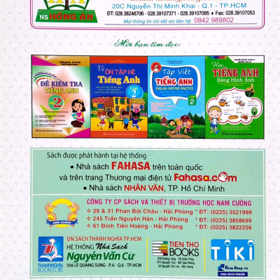 Vở Ôn Tập Cuối Tuần Tiếng Anh Lớp 2 - Tập 2 (Theo Chương Trình Giáo Dục Phổ Thông Mới)