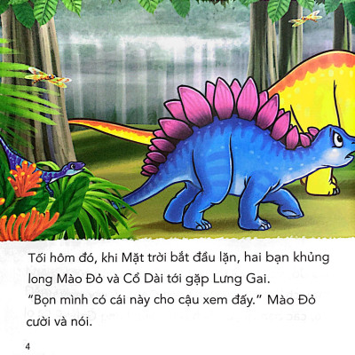 Những Câu Chuyện Tình Bạn - Khủng Long Lưng Gai Và Khủng Long Cổ Dài