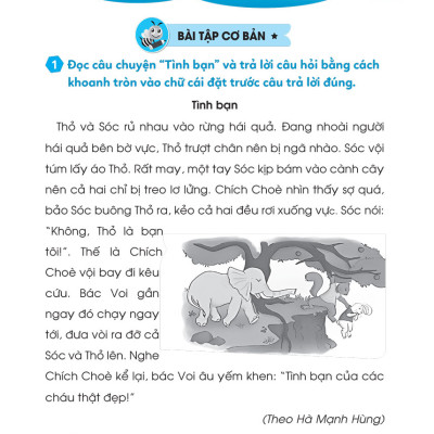 Bài Tập Bổ Trợ Tiếng Việt Cơ Bản Và Nâng Cao Lớp 1 - Tập 2 _MEGA