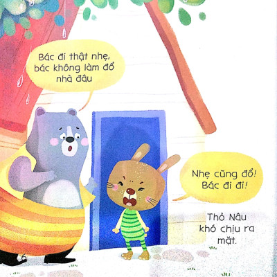Bé Tập Kể Chuyện - Bác Gấu Đen Và Hai Chú Thỏ
