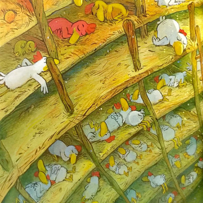 Sách: Chuyện xóm gà - Qủa trứng của Hoàng đế