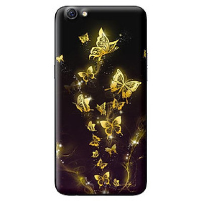 Ốp lưng cho Oppo A39 nền bướm vàng 1 - Hàng chính hãng