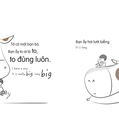 Sách - Tớ Có Gì Nhỉ? - What I Have? - Tập 1 - Tớ Có Một Bạn Bò - I Have A Cow