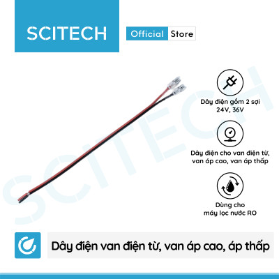 Dây điện cho van điện từ, van áp cao, van áp thấp dùng trong máy lọc nước - Hàng chính hãng