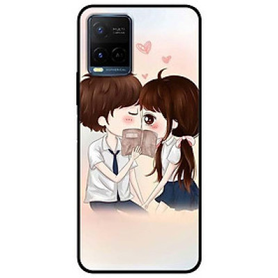 Ốp lưng dành cho Vivo Y21 - Vivo Y21s mẫu Anime Học Sinh Hôn