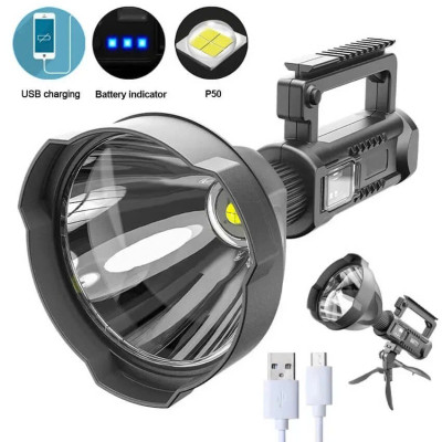 Đèn Pijn LED Siêu Sáng Cầm Tay – Đèn Hông, Pin Trâu, Chiếu Xa 500m, Siêu Bền, Dùng Cho Gia Đình & Dã Ngoại, ĐÈN TRANG TRÍ