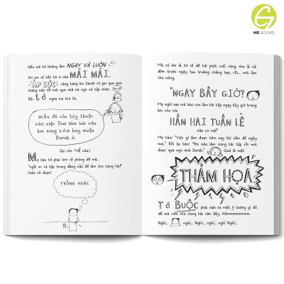 Thế Giới Tuyệt Vời Của Tom Gates - Song ngữ Việt-Anh. Truyện tranh kèm audio và từ vựng chọn lọc.