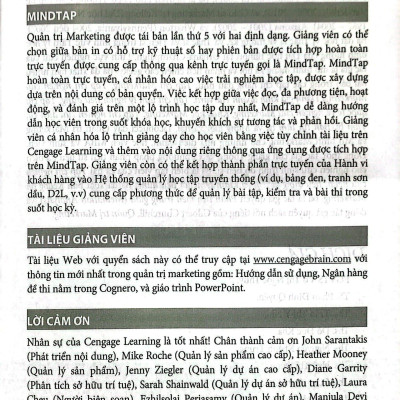 Quản Trị Tiếp Thị - Marketing Management 5E