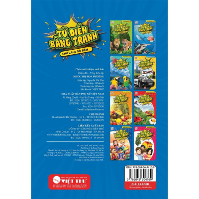 Sách - Từ Điển Bằng Tranh Chữ Cái Và Số Đếm - Việt Thư