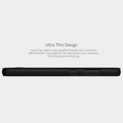 Bao da dành cho Samsung Galaxy A52 hiệu Nillkin Qin (Chất liệu cao cấp, có ngăn đựng thẻ, mặt da siêu mềm mịn) - Hàng chính hãng