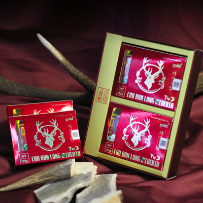 Thực phẩm bảo vệ sức khỏe Cao Ban Long Siberia TW3 100g - 100% Cao sừng hươu nguyên chất (Thực phẩm chức năng)