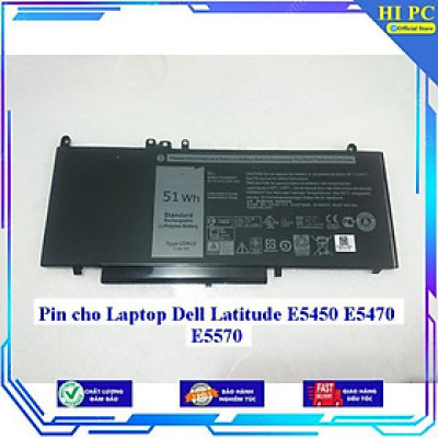 Pin cho Laptop Dell Latitude E5450 E5470 E5570 - Hàng Nhập Khẩu New Seal
