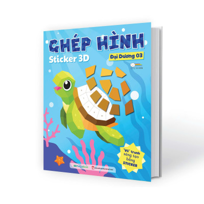 Sách - Ghép Hình Sticker 3D - Đại Dương 03