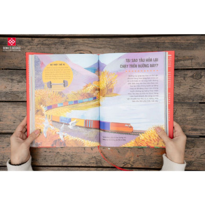 Sách - Bách khoa thư Britannica dành cho trẻ em - Cuốn sách khổng lồ giải đáp 100++ câu hỏi TẠI SAO hóc búa - Đinh Books